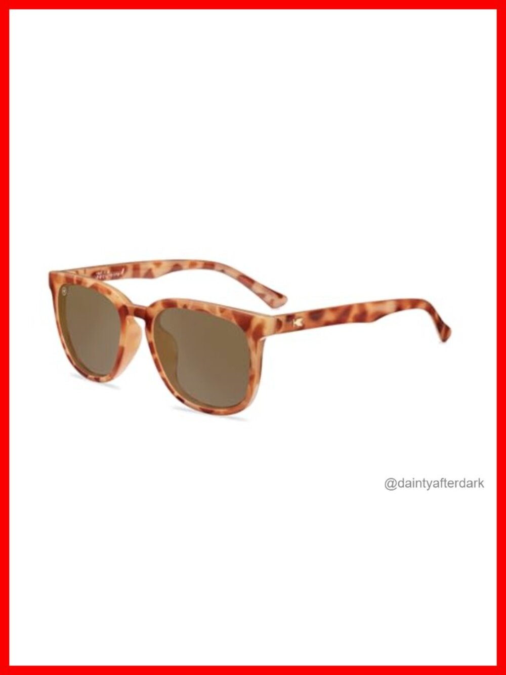 Knockaround Polarized Square Sunglasses UV400 Full Frame Lightweight Durable